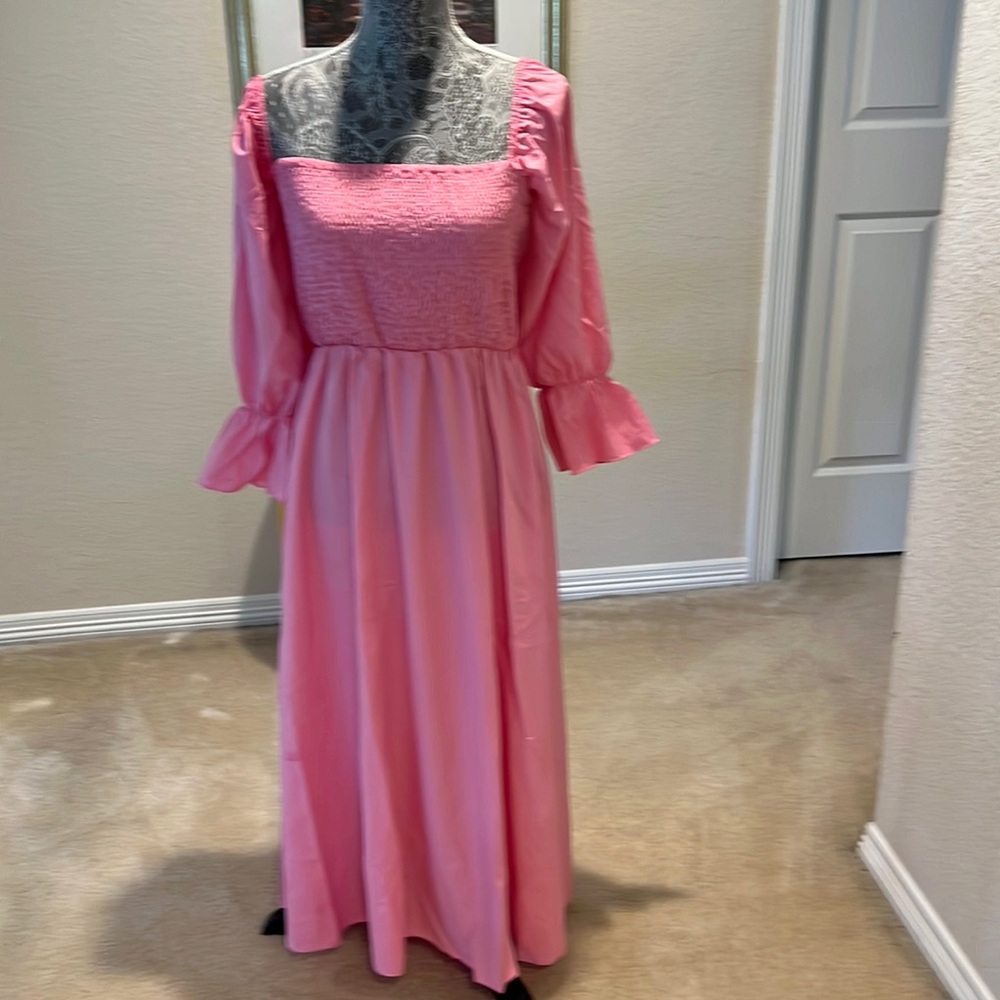 Pink Maxi Dress